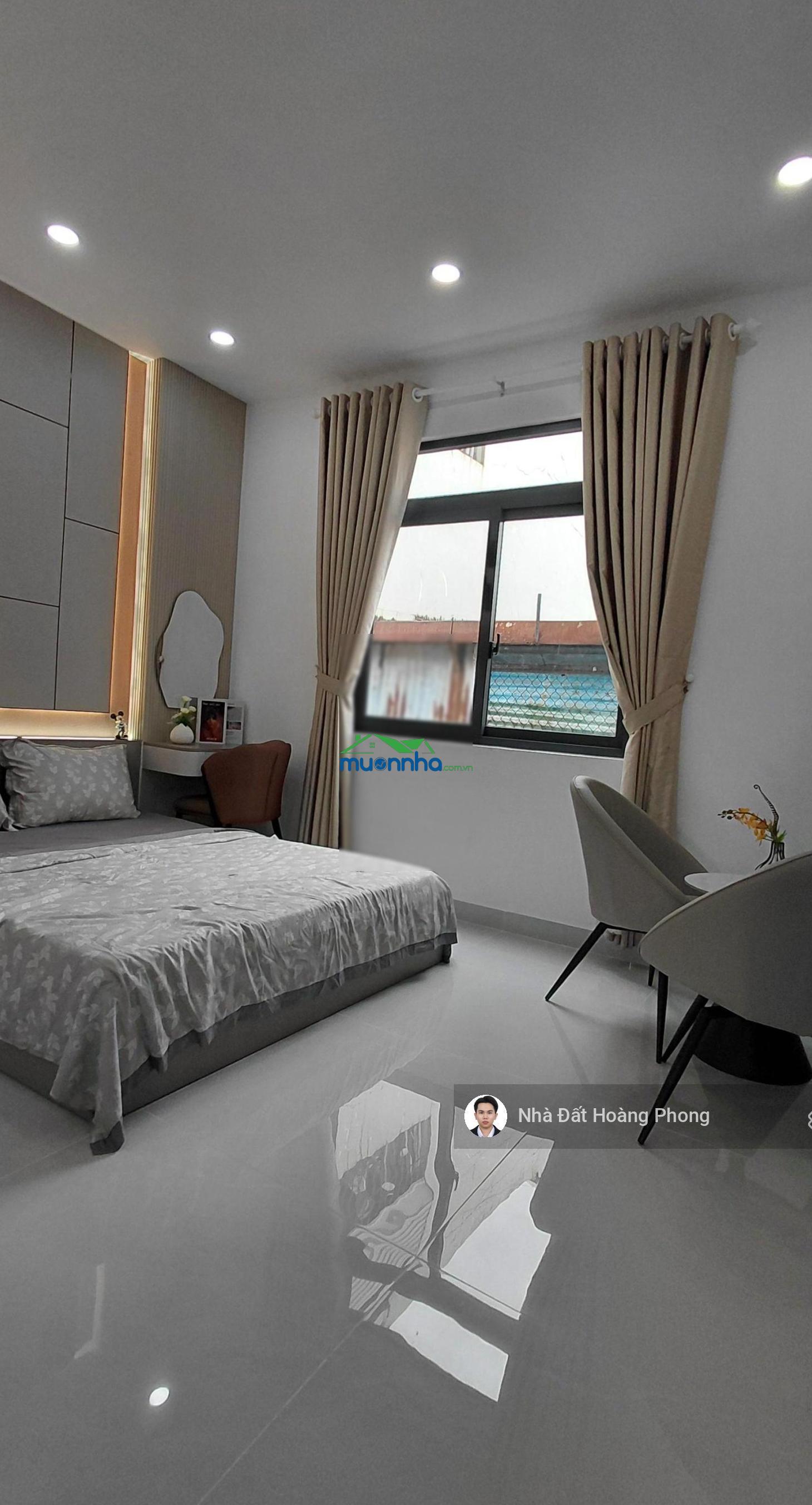 Hẻm xe hơi, 61.5m, 4 tầng btct, 6.1 tỷ, 4 phòng ngủ, bán nhà gò vấp, gần quang trung, sổ hồng riêng - 3