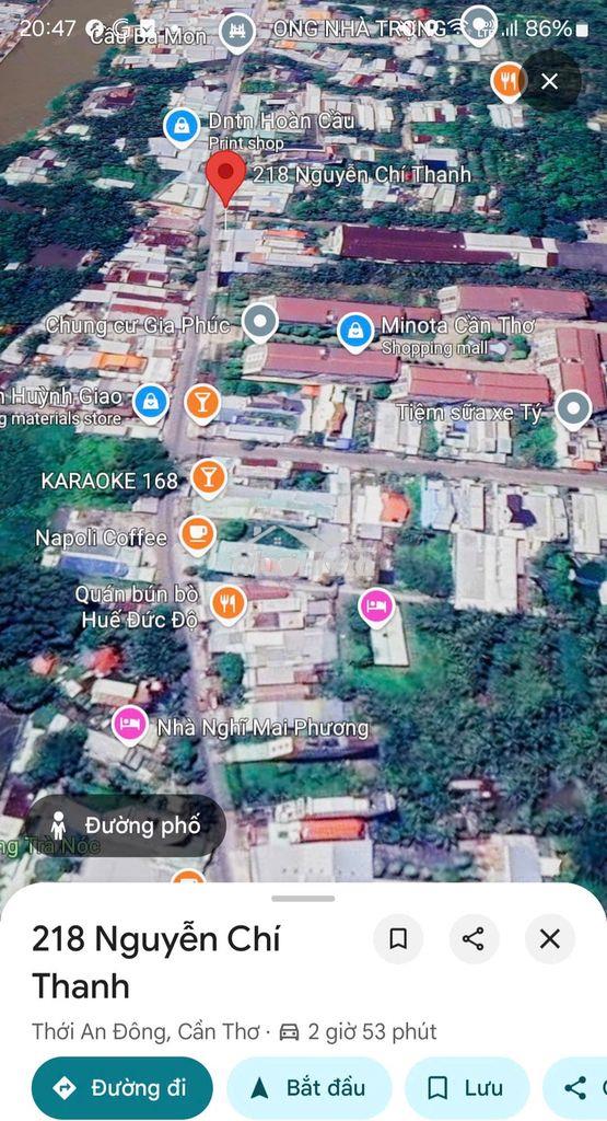Nhà mt nguyễn chí thanh q. bình thủy, dt đất 8x35m = 280m², giá 7 tỷ - 3