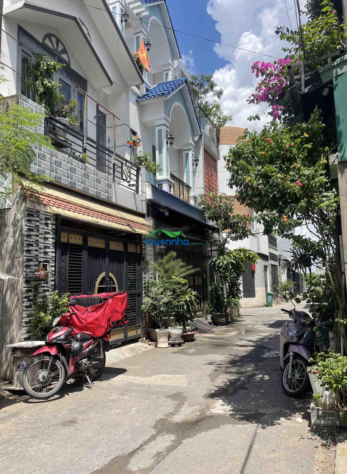 Bán nhà gần chợ đầu mối thủ đức 51m² hẻm xe tải 5m nhà mới ở ngay chỉ 4.45 tỷ