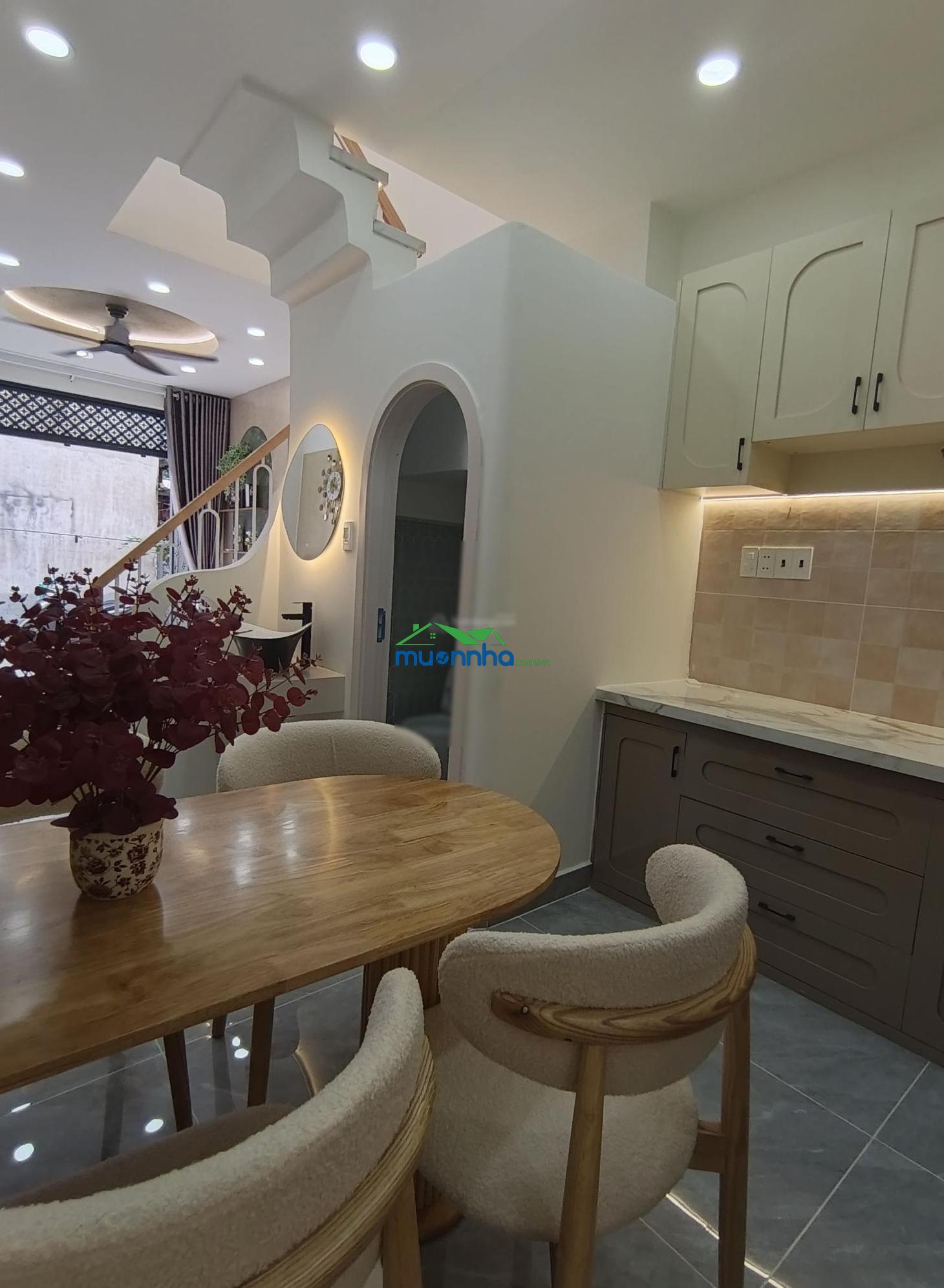 Nhà đẹp phan huy ích-3 p ngủ-0to tránh-shr-nhỉnh 3 đồng - 4