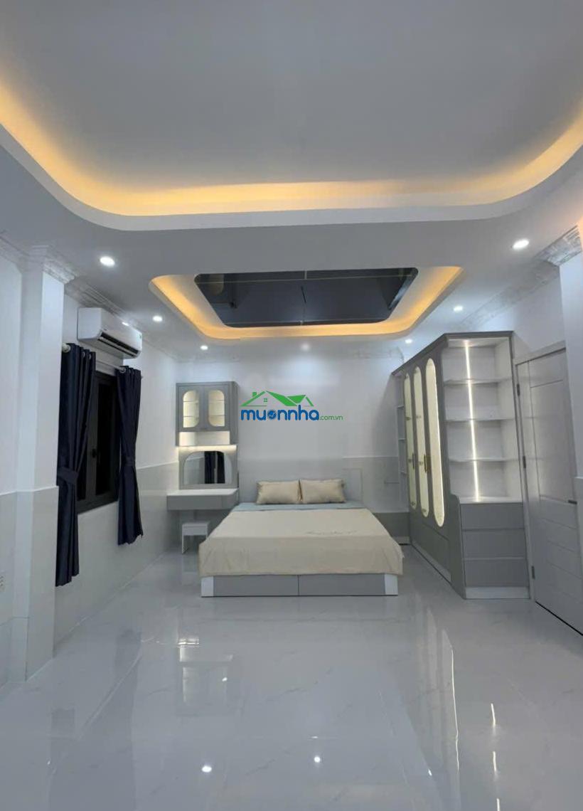 Bán gấp nhà mới 1 trệt 3 lầu kdc phước kiển, nhà bè, nhà mới đẹp, phong thủy tốt, full nội thất