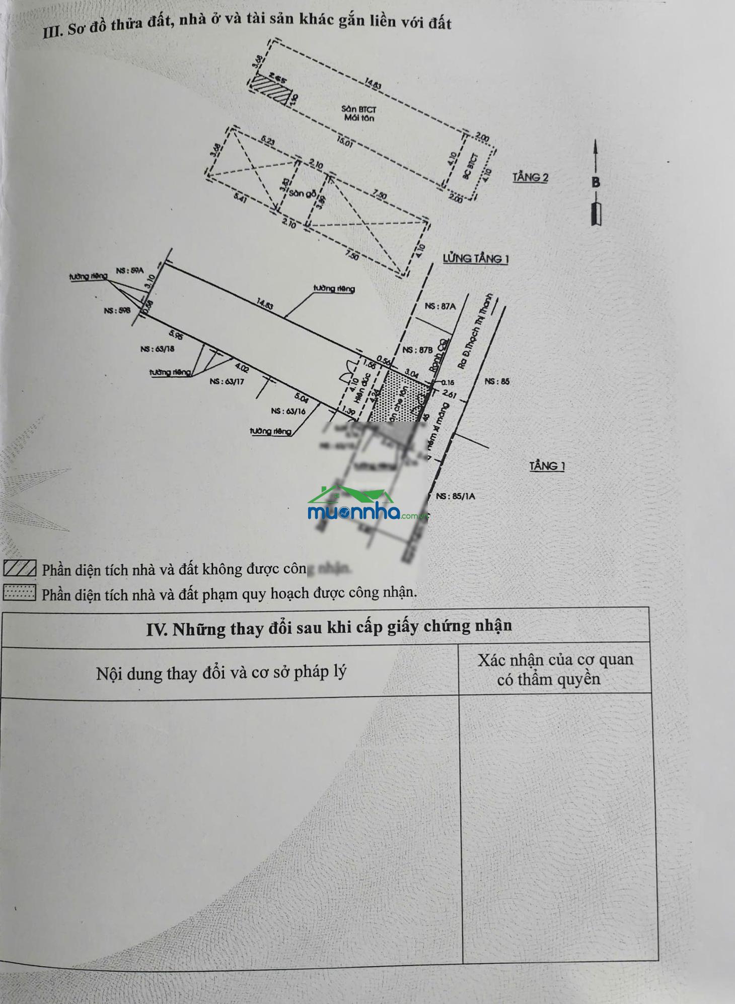 Bán nhà chính chủ hẻm 1 sẹc thạch thị thanh (q1 cũ), shr 80m2 | 15,9 tỷ tl nhẹ