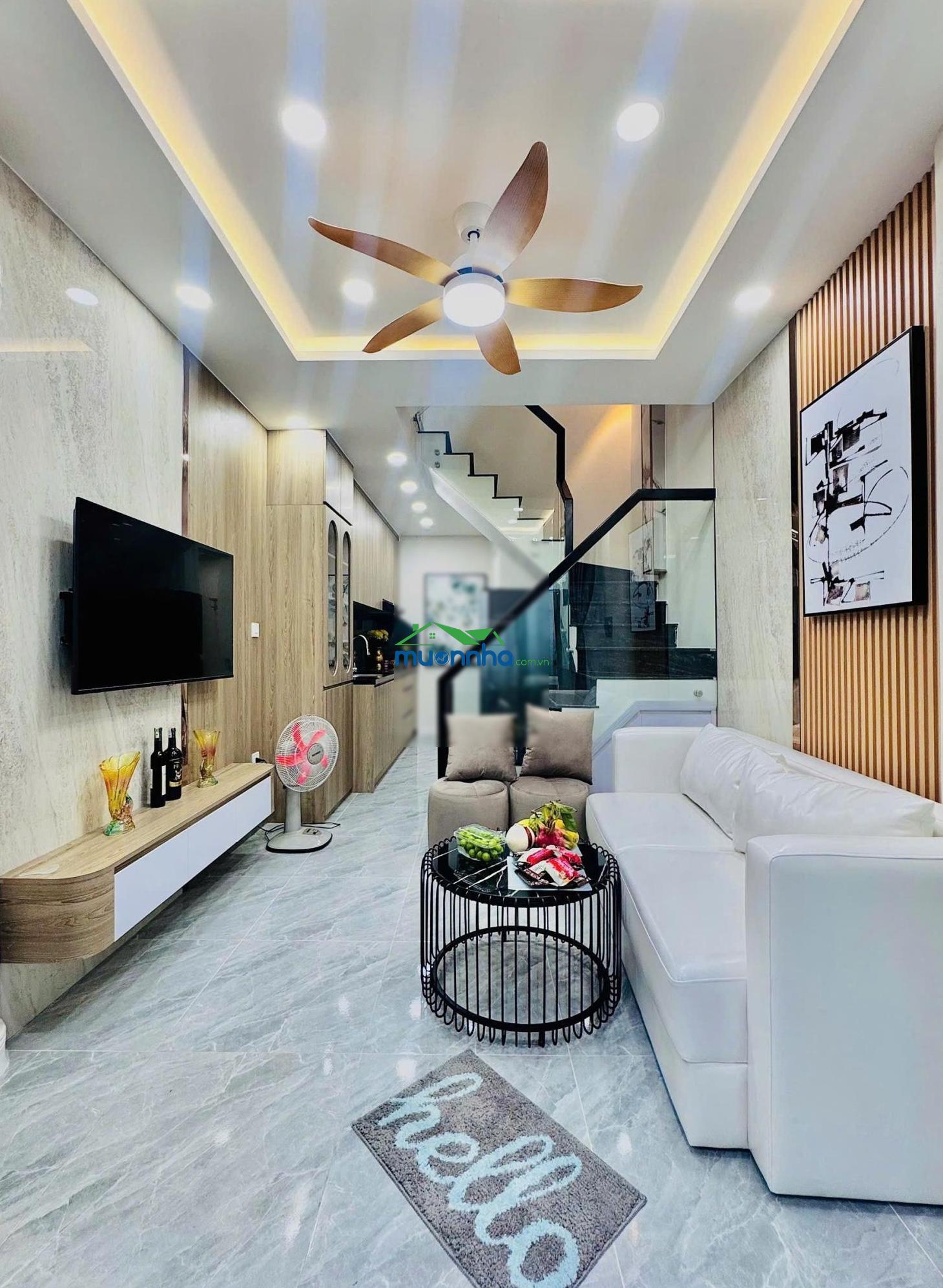 Nhà chu văn an mới 3 tầng 3pn lô góc không lộ giới full nội thất nhỉnh 4 tỷ - 3