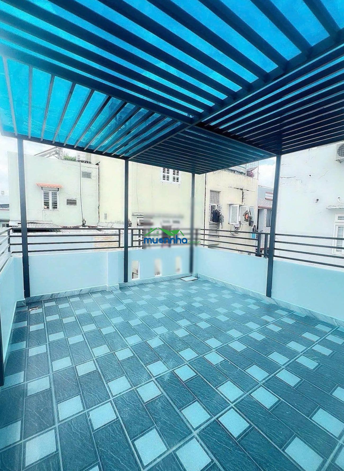 Hẻm hậu giang quận 6 ngang lớn 4.3m x 12.3m, 3 tầng có phòng ngủ dưới trệt, chủ chào 6.35t còn tl - 4