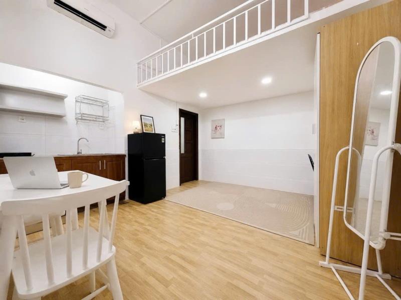 Duplex rộng rãi full nội thất gần nhà ga t3