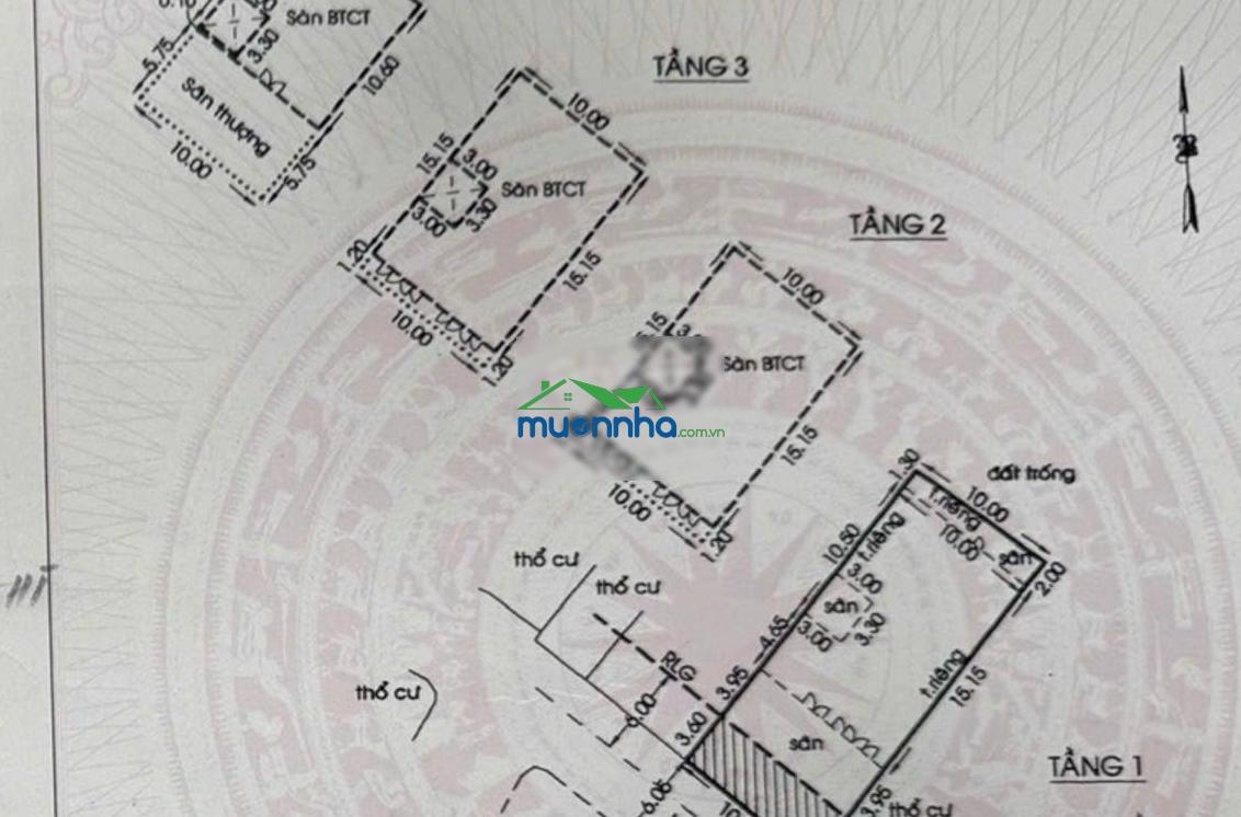 Bán nhà 4 tầng - ngang khủng 10m ~ 245m2 hẻm nhựa 6m. toạ lạc tại quang trung, gò vấp - chỉ 29 tỷ. - 3