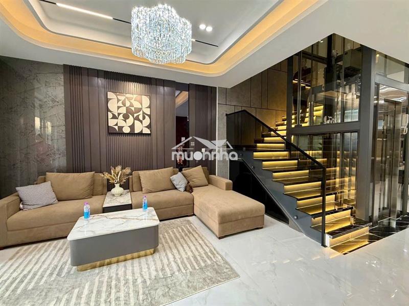 Nhà mới đẹp thiết kế hiện đại có thang máy kđt mỹ gia thái hưng