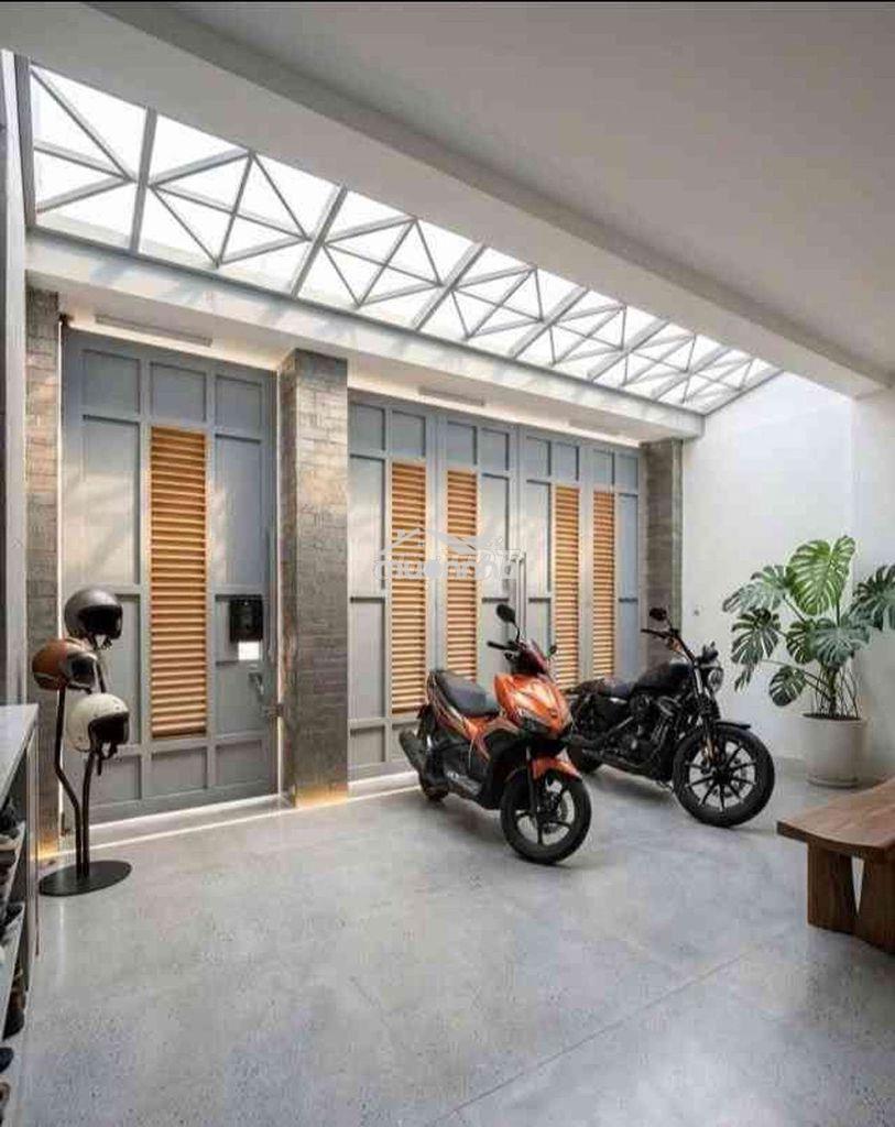 Hẻm 8m oto - nguyễn thái sơn, rạch xuyên tâm - 60m2, 5 tầng - chỉ 8,xt - 3