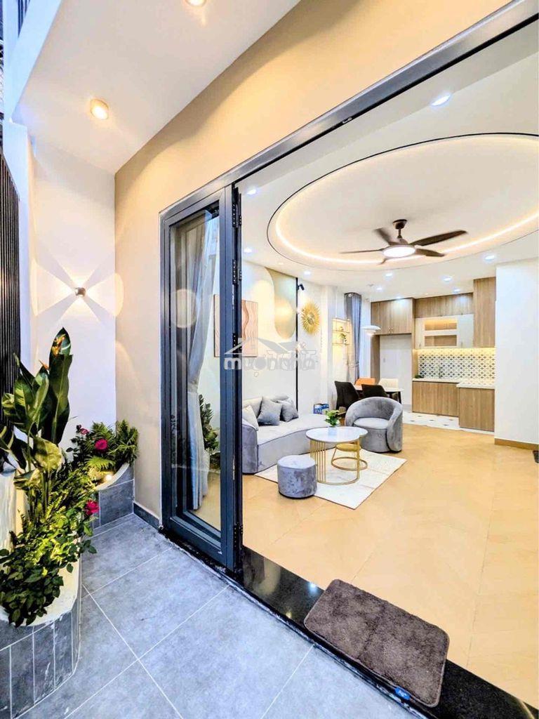 Nhà mới nguyễn văn đậu - 43m² - 3pn - full nội thất - chỉ 5.95 tỷ - 2