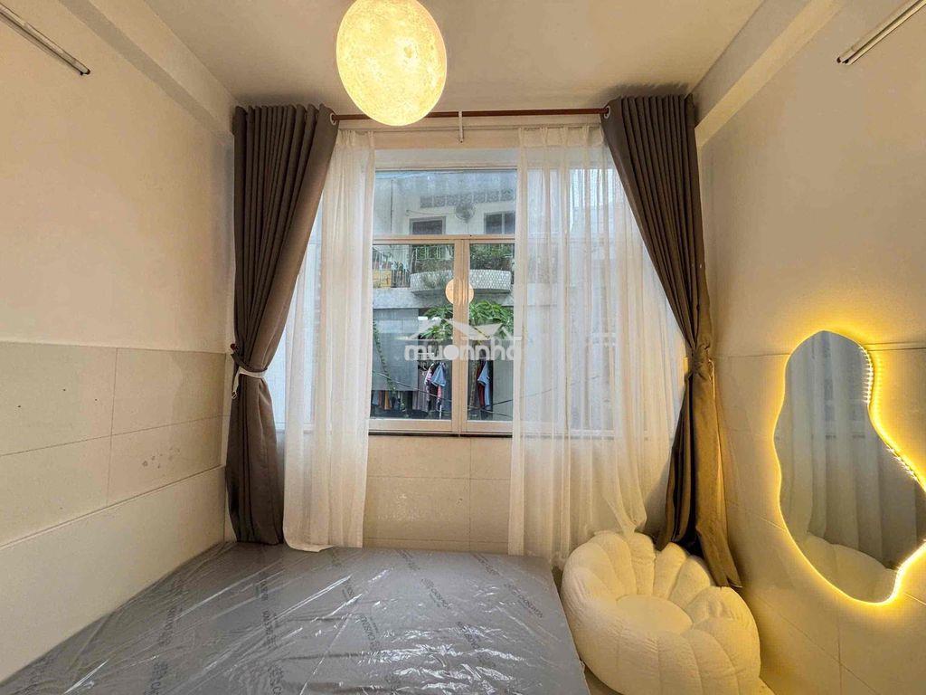 Cho thuê căn hộ 2pn1wc nguyên tầng cửa sổ full nt gần đh kinh tế q10 - 4