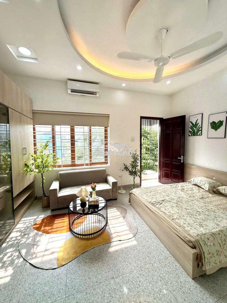 ⚜️Siu phẩm studio ban công - nhiều cây xanh - chu văn an gần đh cán bộ