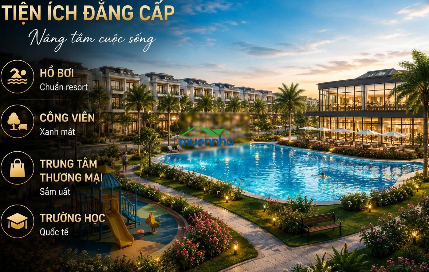 Sở hữu nhà phố vinhomes hóc môn không gian sống đẳng cấp