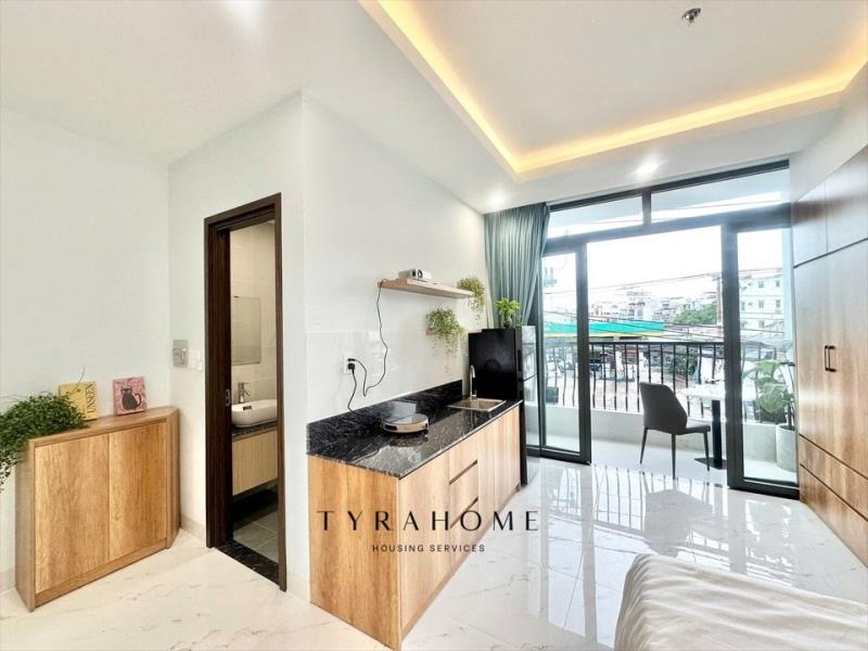 Nguyễn xí, bình thạnh – studio ban công full nội thất gần vincom landmark 81, đh hutech, uef - 4