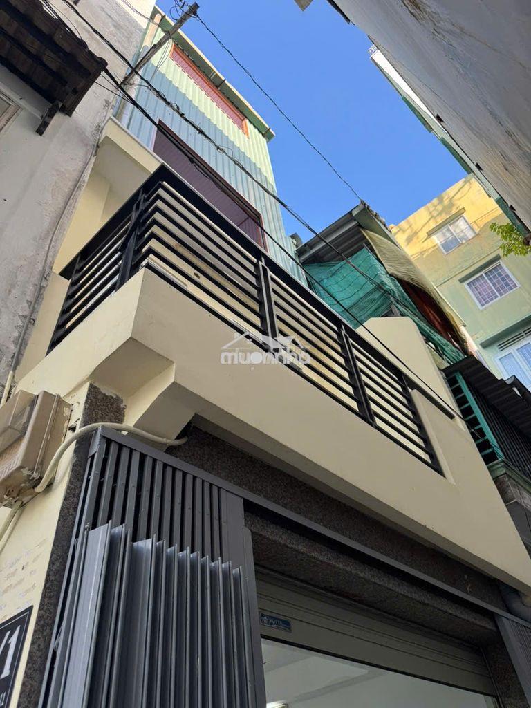 Nhà trệt 3 lầu xe hơi tới tới ngay nhà, đặng minh khiêm chợ thiếc