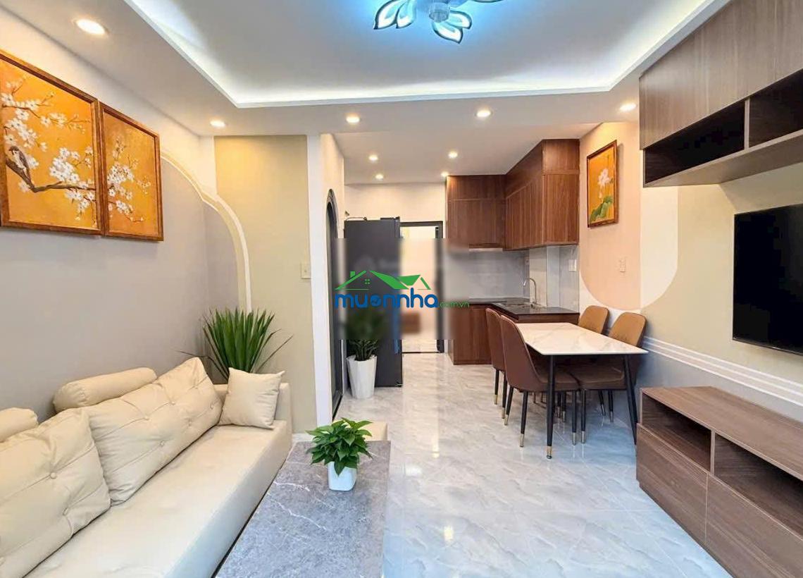 Nhà mới xây ngay nơ trang long bình thạnh. ngay rạch xuyên tâm. 6 phòng ngủ - 3