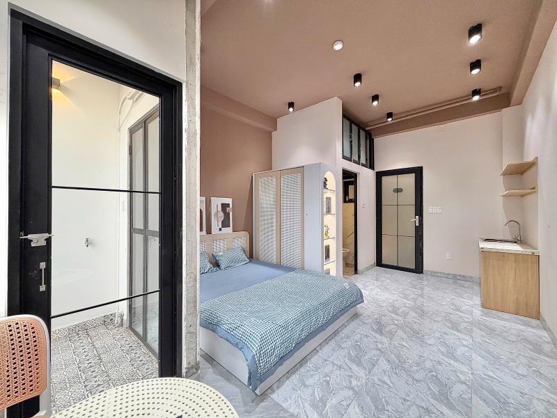 Cho thuê studio mới keng hẻm ô tô full tiện nghi, thang máy gần aeon tân phú - 3