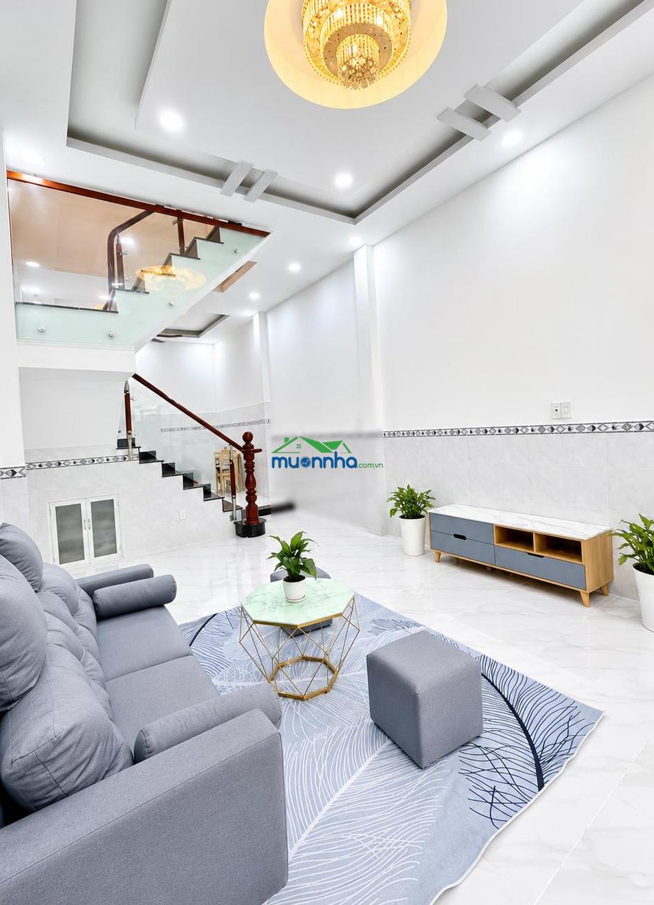 Nhà 2 tầng - (4x16) cn 56 mét - 2pn, full nội thất - huỳnh tấn phát, quận 7 - chỉ 5.6 tỷ