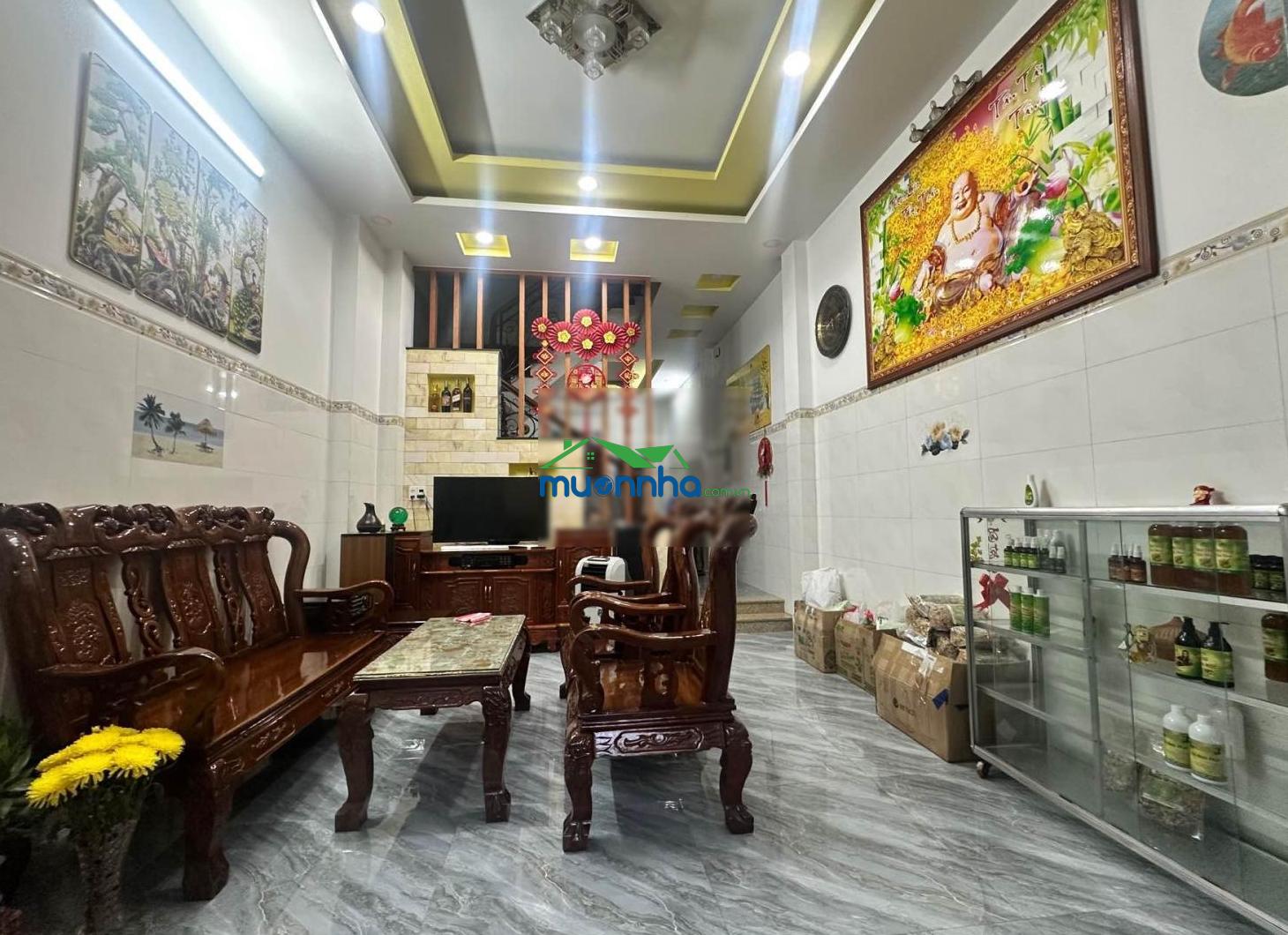 Bán nhà gò vấp phạm văn chiêu 56m², nhà mới 4 tầng, 3 phòng ngủ, hoàn công đủ, chủ nhà bán gấp - 3