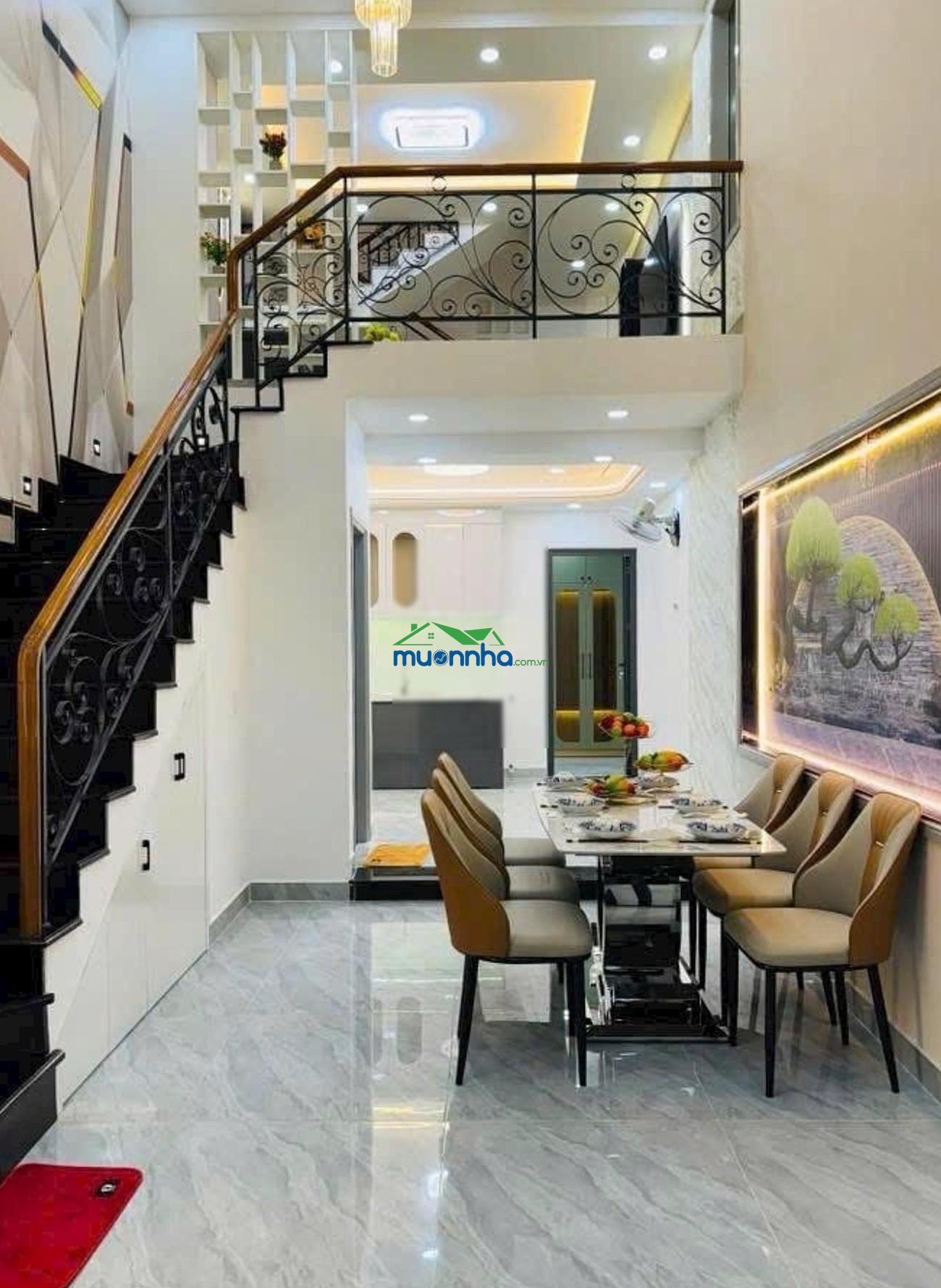 Bán nhà riêng, gò vấp, 46m2, 5 tầng, full nội thất, gần emart phan huy ích, giá 7. x tỷ - 3