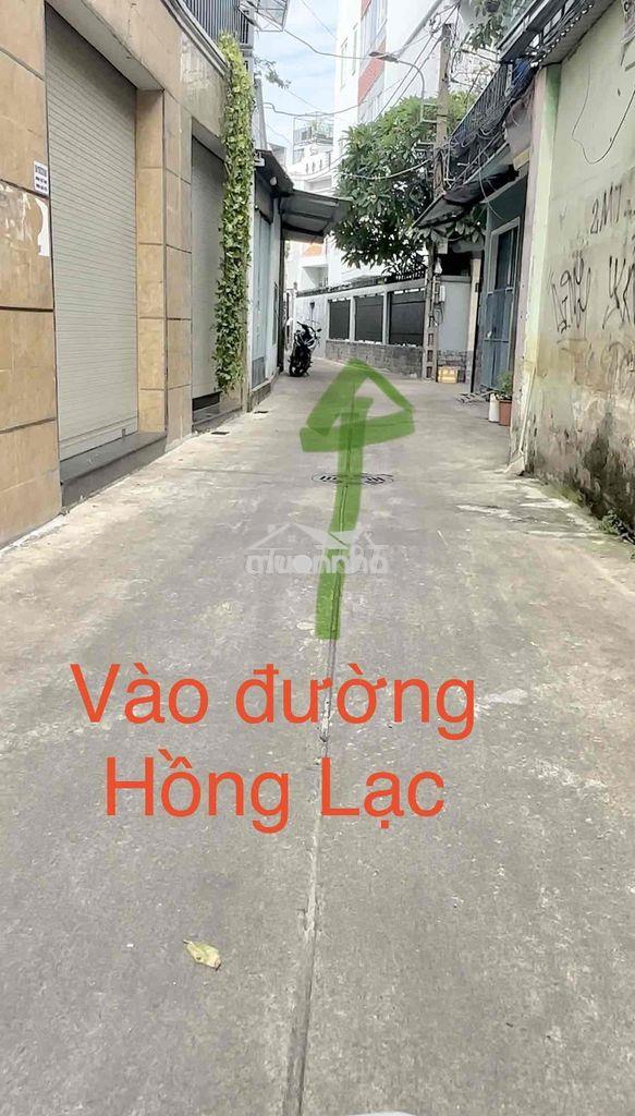 Nhà rộng 80m² đẹp, hẻm cạn thông 2 đường chính hồng lạc - 2