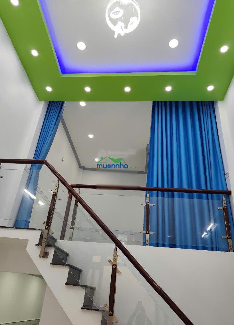 Nhà đúc lửng giá tốt gần ubnd xã xuân thới đông hóc môn 4m x 8m - 2