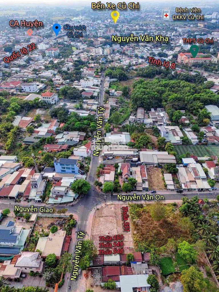 Bán đất mặt tiền nguyễn văn on 600tr/122m2 – trung tâm thị trấn củ chi - 4