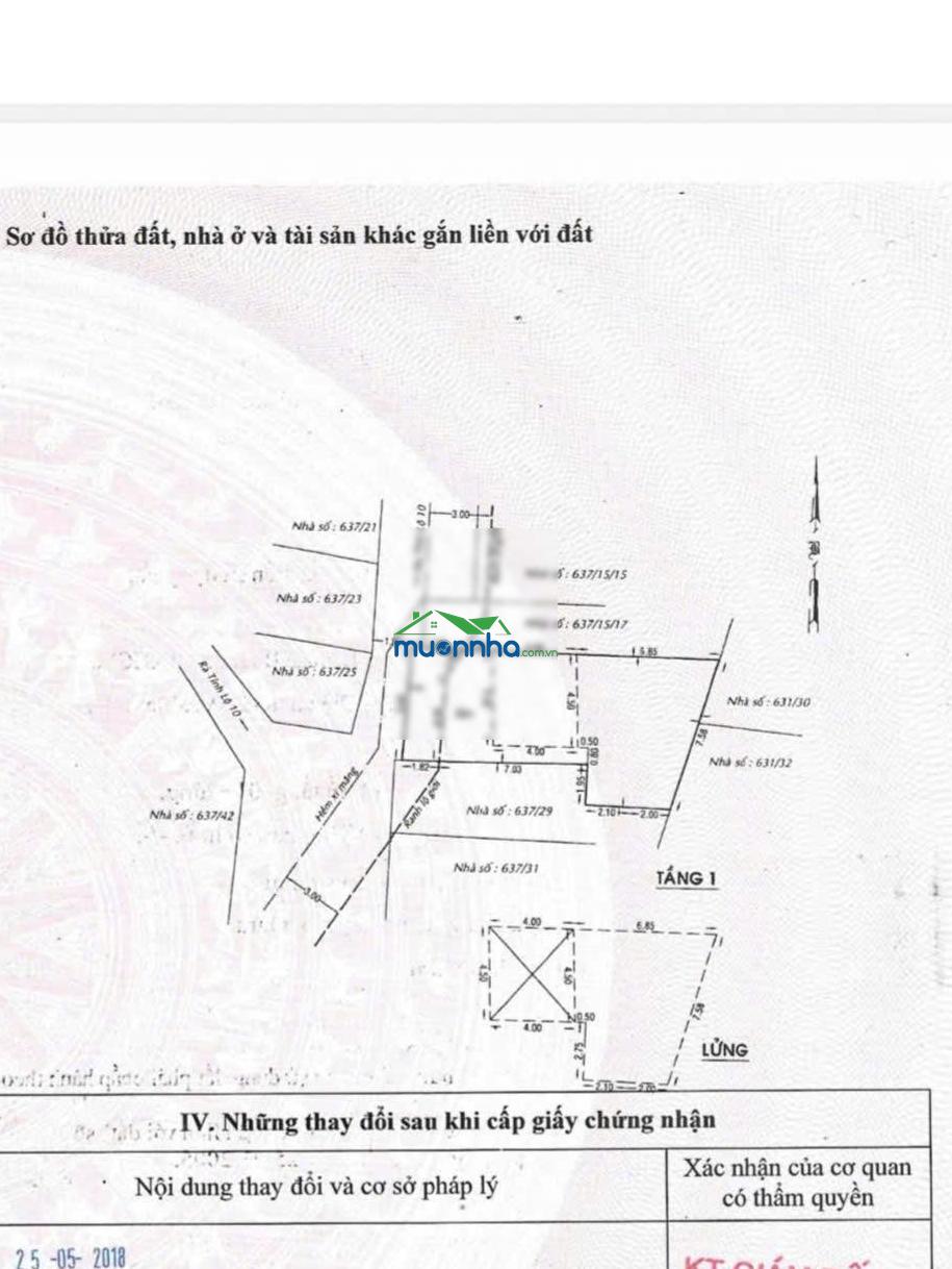 Nhà hẻm 637 tỉnh lộ 10 - thông ra kdc tên lửa - 2