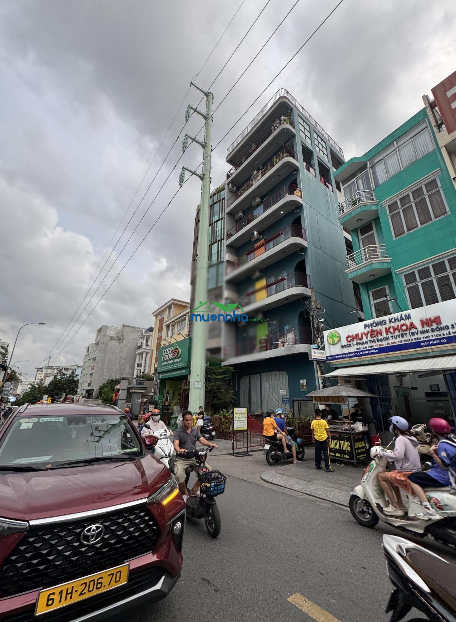 Bán nhà hẻm xe hơi phan xích long pn, dt: 143,1 m2 (6,6x21m) nở hậu 10m, 4 tầng st, giá 22,5 tỷ tl - 2