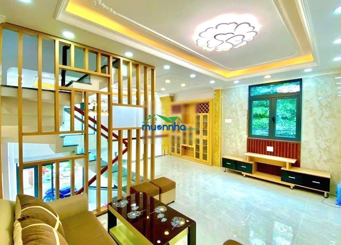 Căn góc 53m2, trệt, lửng, 2 lầu, sân thượng. hẻm xe hơi cây keo, tam phú, thủ đức.