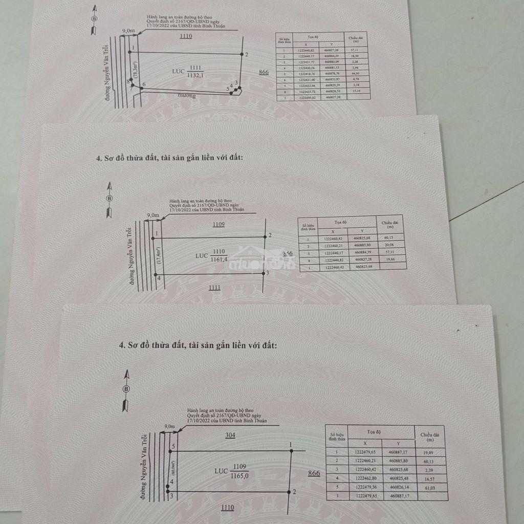 Đất mặt tiền đường nhựa nguyễn văn trỗi thị trấn ma lâm bình thuận - 4