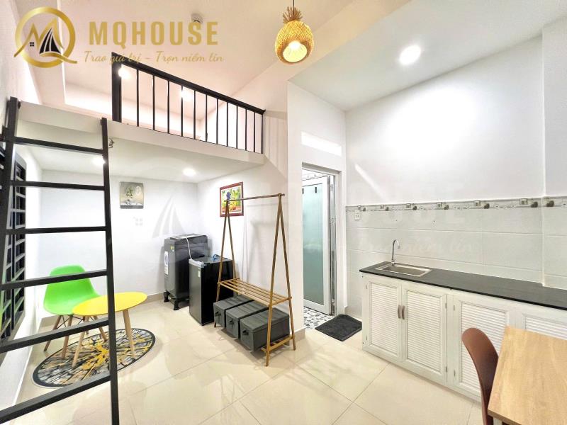 Cho thuê phòng trọ dương quảng hàm, sát đại học văn lang, công nghiệp, phòng gác rộng rãi