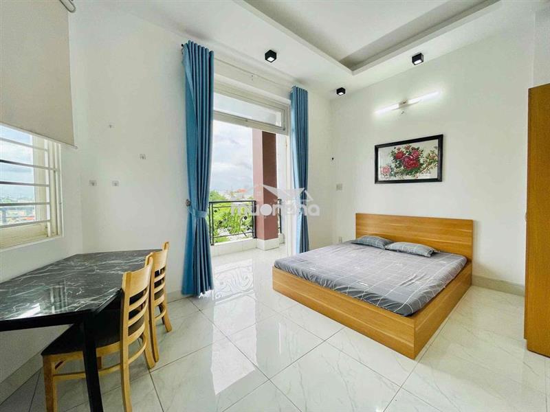Cho thuê studio ban công 5,5 triệu view kênh – lưu hữu phước, q8