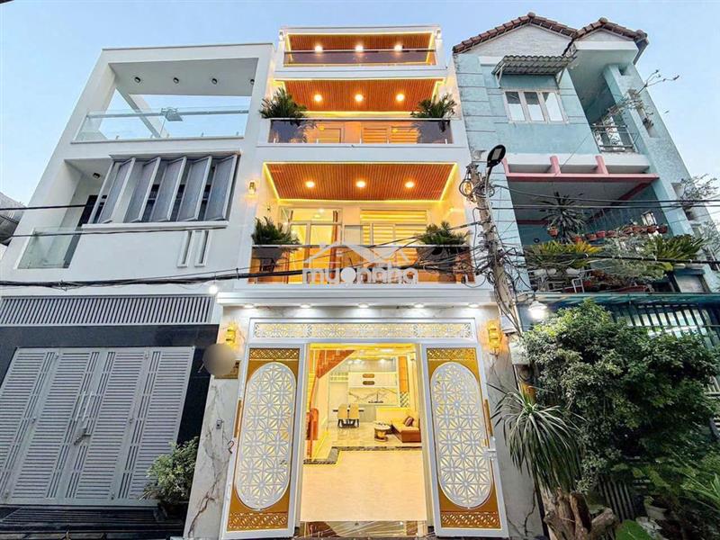 Phú thuận- nhà hẻm xe hơi đậu trong nhà – full nội thất cao cấp