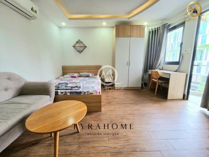 Studio ban công đi bộ tới đại học hồng bàng, uef, hutech, bờ kè hoàng sa quận 1 - 2