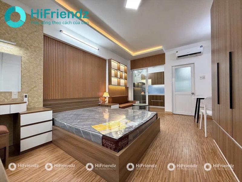 1pn tách bếp, ban công gần đh mỹ thuật, đh văn lang, chợ bà chiểu, học viện cán bộ