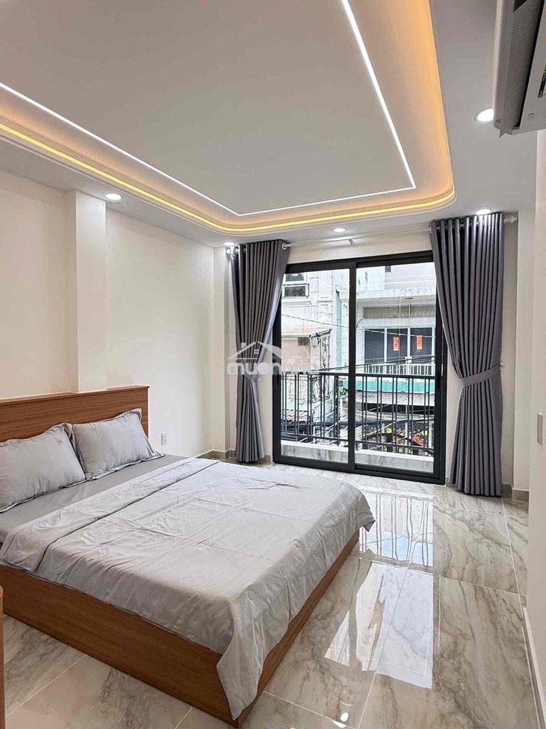 Nhà mặt tiền hẻm 8m phan văn trị-gò vấp - 4