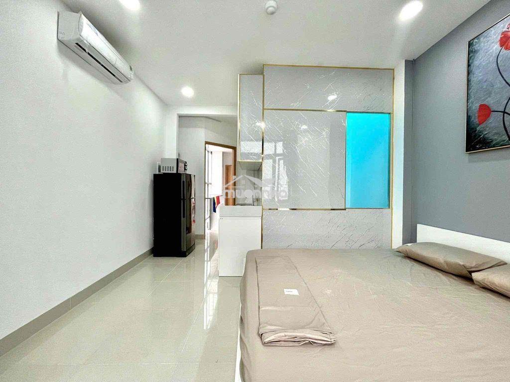 Cho thuê căn hộ studio cửa sổ trời thang máy full nt lê văn sỹ quận 3 - 2
