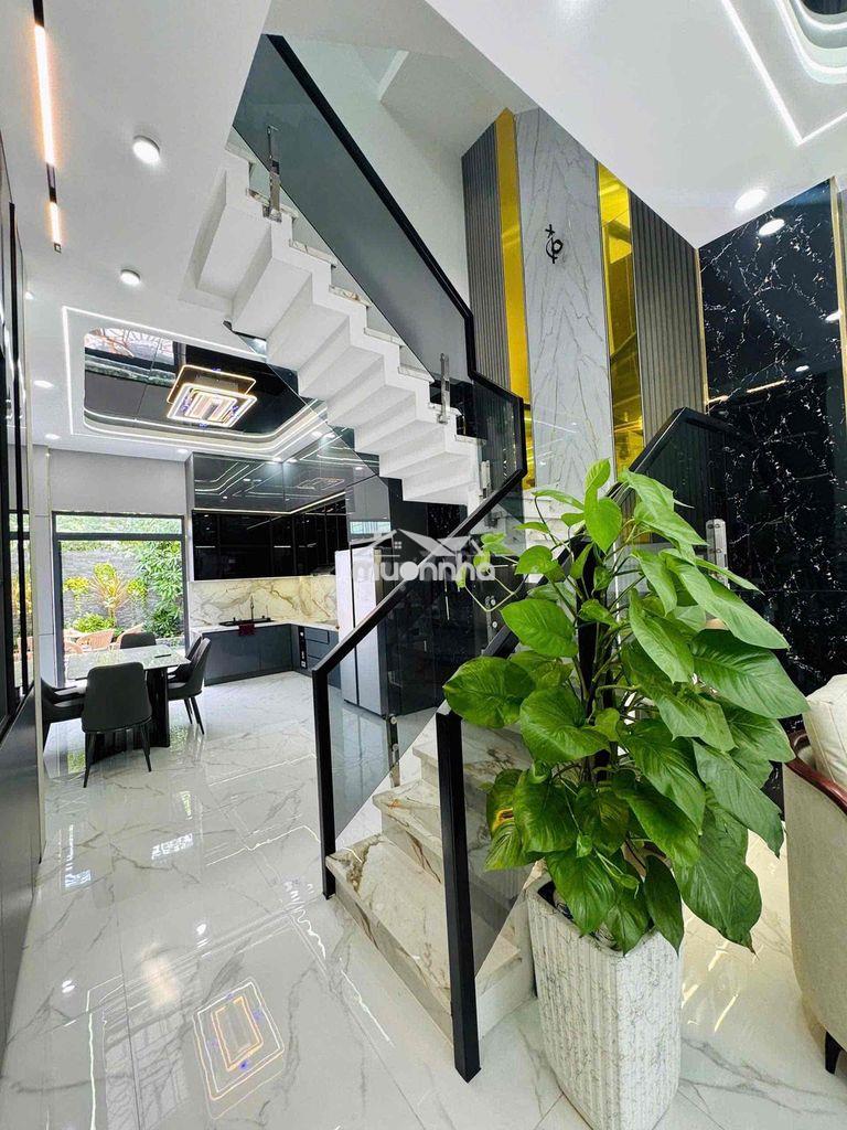 ❌4x25m tô ngọc vân, q 12-4 tầng- có sân đậu xe hơi- hẻm xe tải thông - 3