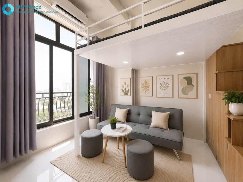 Duplex nhỏ xinh dành cho ae sinh viên có gu - đại học văn hiến - đại học công thương - quận tân phú