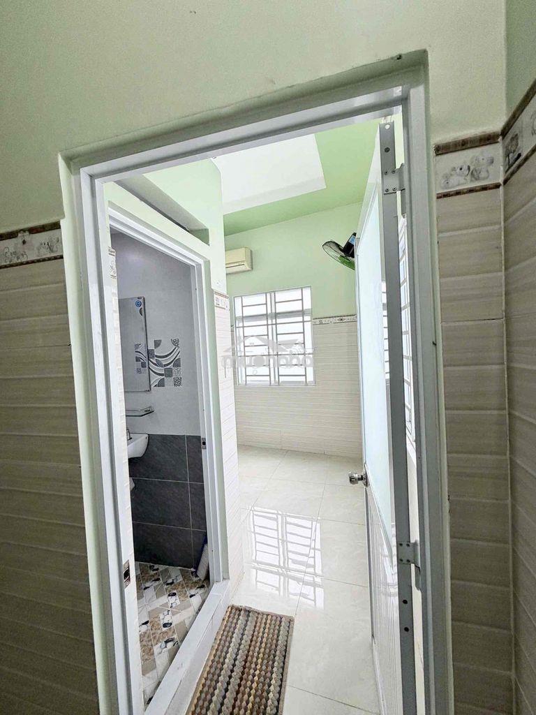 Nhà mới 2máy lạnh 3x7m 2lầu st (2pn 2wc) hẻm 2,5m. tân hoà đông - 4