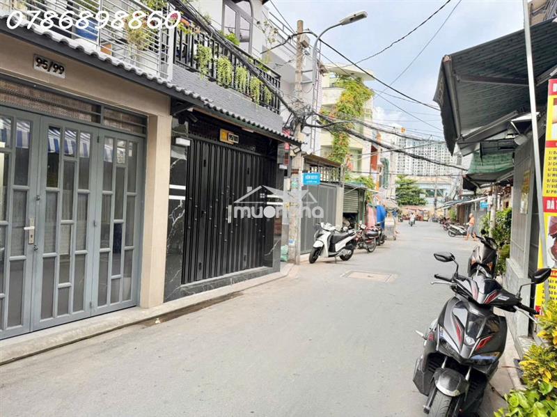 Bán nhà 1 lầu mặt tiền hẻm 95 lê văn lương q7