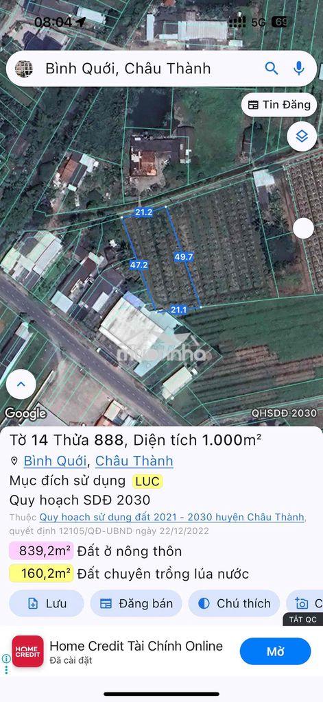 1000m² đất lúa cách đường nhựa vài bước chân, sổ hồng sẵn – cơ hội x2 - 2