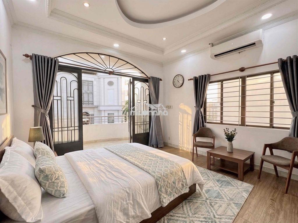 Căn hộ full nội thất ban công lớn máy giặt riêng cực rộng 80m2 q10 q11 - 4