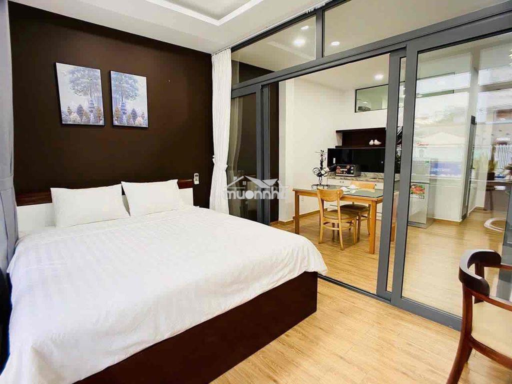 Cho thuê căn hộ 1pn tách bếp - có ban công - rộng 35m2 - hoàng sa q3 - 3