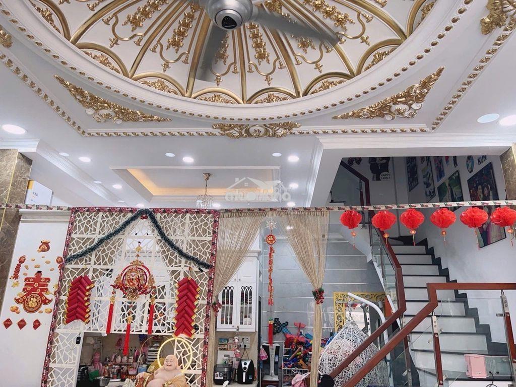 Bán nhà gần chợ bình thành, bình tân,dt 6x9m-4 tầng, hẻm 7m hơn 5tỏi - 2
