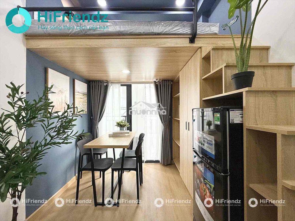Cho thuê căn duplex full nội thất máy giặt riêng trung tâm bình thạnh - 2