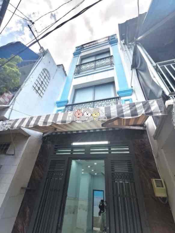 Nhà mới đẹp, 1 trệt 2 lầu sân thượng 5p. ngủ 5wc ở 6-7ng ok - 2