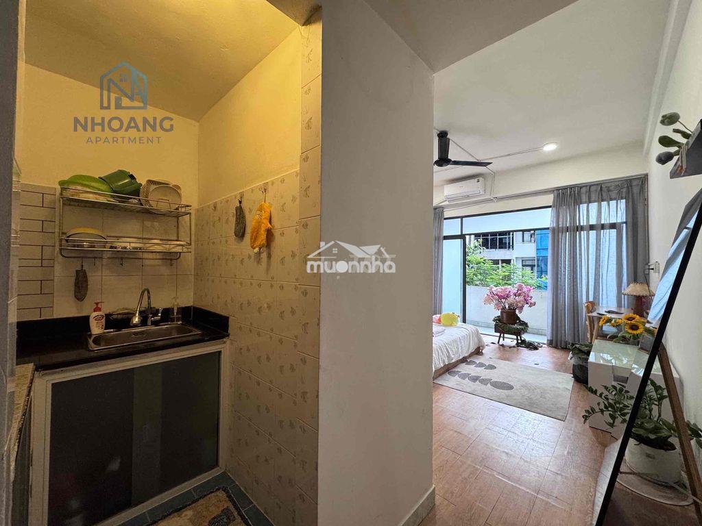 Cho thuê studio balcony 25m2 mặt tiền nguyễn thái bình quận 1 - 2