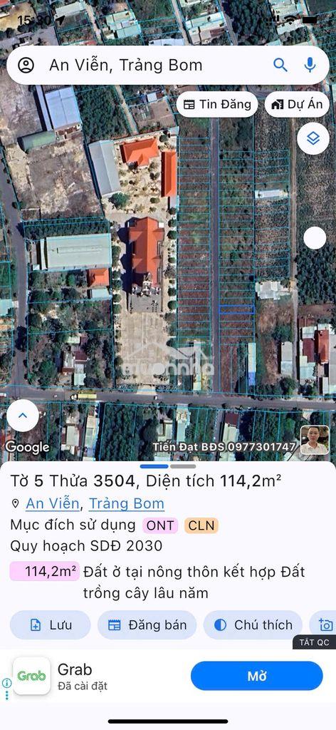 Bán cắt lỗ lô đất thổ cư ngay sát nhà thờ xuân phước -ấp 4 an viễn - 3