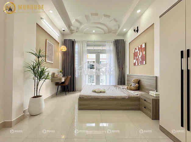 Cho thuê căn hộ ban công, máy giặt riêng, an ninh ngay khu họ lê